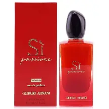 giorgio armani si passione intense for women, eau de parfum 100 ml